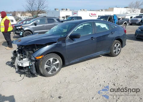 2020 Honda Civic Lx from USA, damaged, VIN 2HGFC2F61LH570034